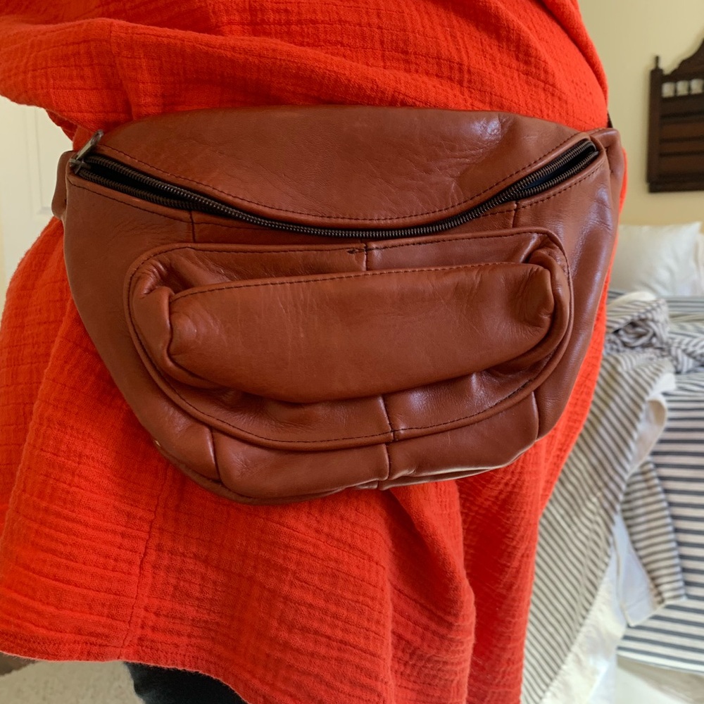 Genuine Leather Fanny Pack